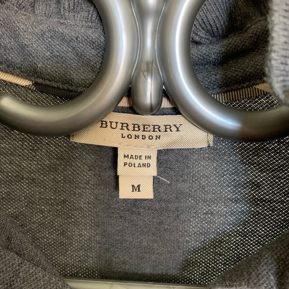 Burberry | Long Sleeve Ruffle Collar Polo Dress Medium - Picture 2 of 5